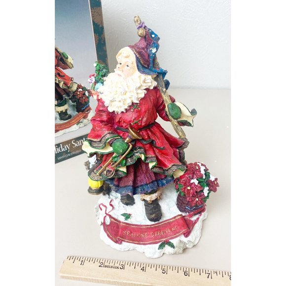 VTG JC Penney Holiday Santa 11.5” Christmas Statue Decor-Santa Claus Festivo EUC - Picture 6 of 7
